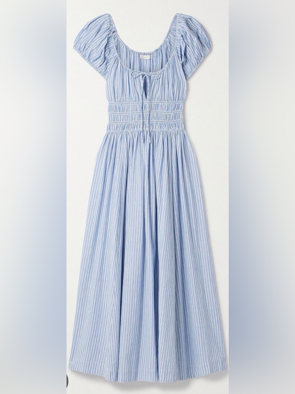 DÔEN Quinn Midi Dress in Montauk Stripe